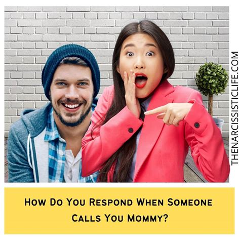 I hate this <b>guy</b>. . How to respond when a guy calls you mommy